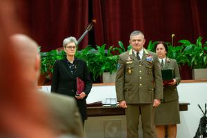 Ünnepi koszorúzás és állománygyűlés a Kar napja alkalmából - HHK-19